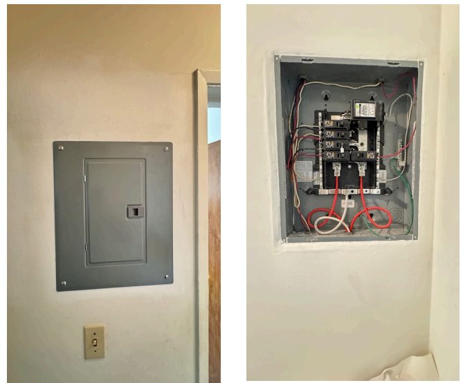New Square D sub-panel